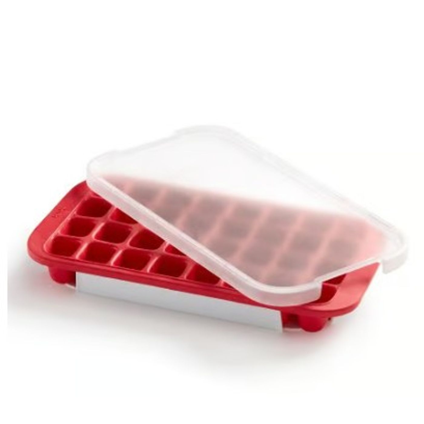 Maxi bac 32 glaçons rouge